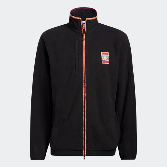 $90 Adidas AdiPlore Polar Fleece Adventure Jacket Men's Size LARGE GP1113 NWT - Picture 3 of 3